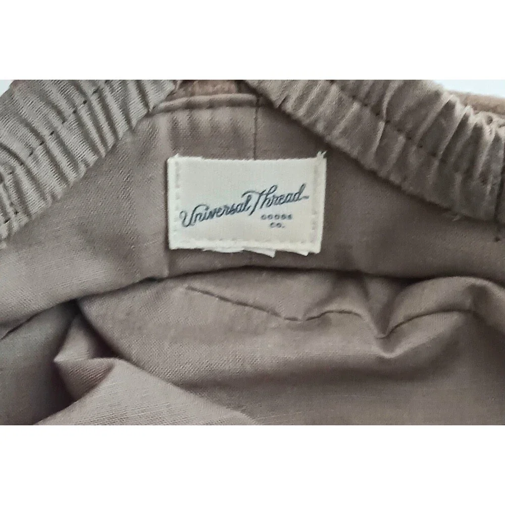 Universal Thread Camel Brown Wool Military Style Brimmed Cap O/S - Picture 9 of 10